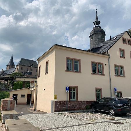 Ferienwohnung Am Schloss Rochlitz Exteriör bild