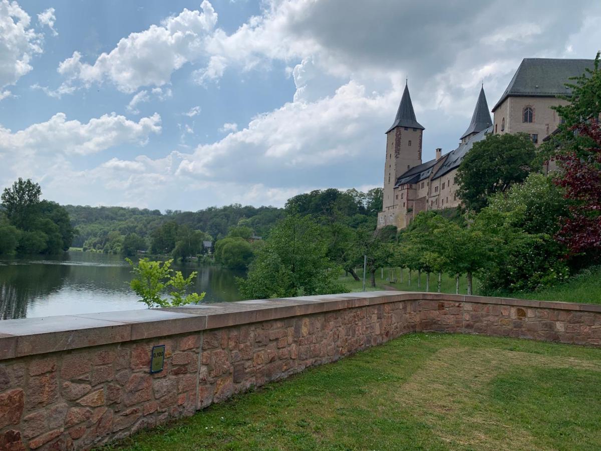 Ferienwohnung Am Schloss Rochlitz Exteriör bild