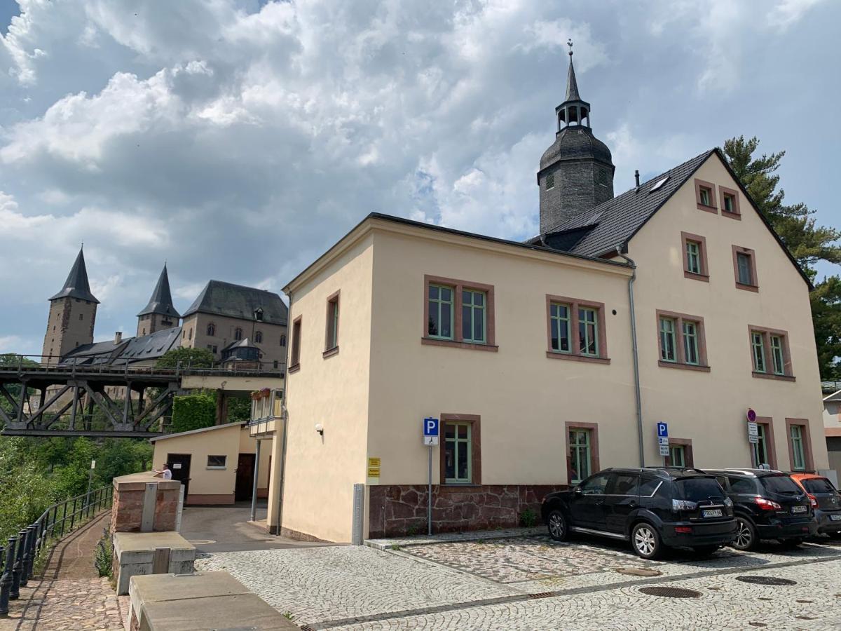 Ferienwohnung Am Schloss Rochlitz Exteriör bild