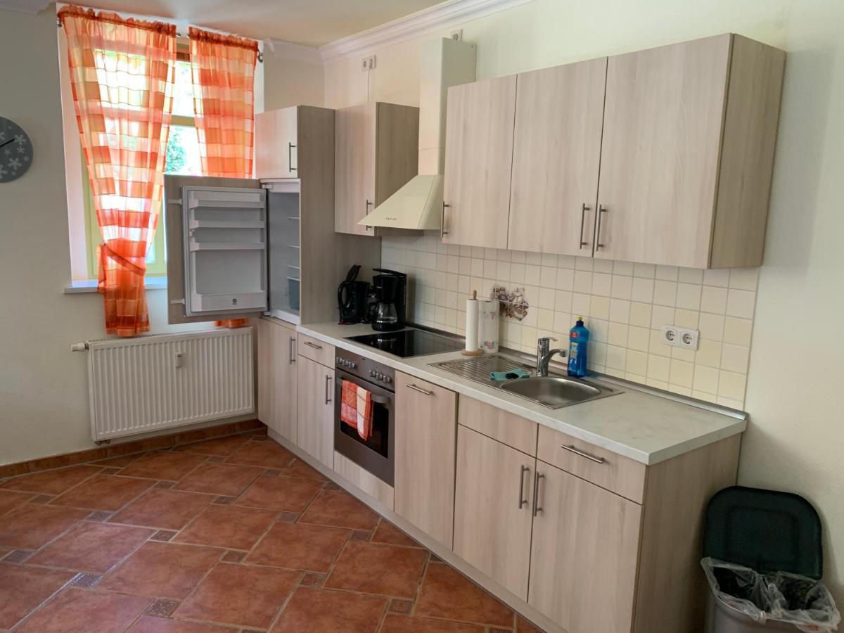 Ferienwohnung Am Schloss Rochlitz Exteriör bild